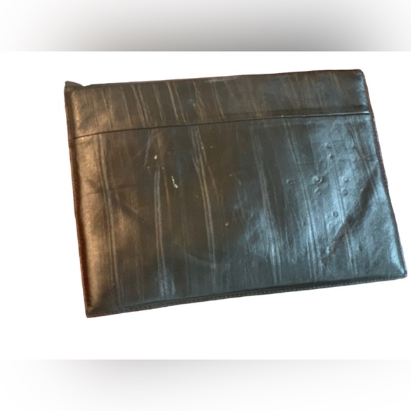 Black and blue squared clutch - Picture 2 of 2